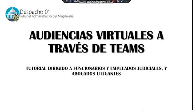 video teams despacho